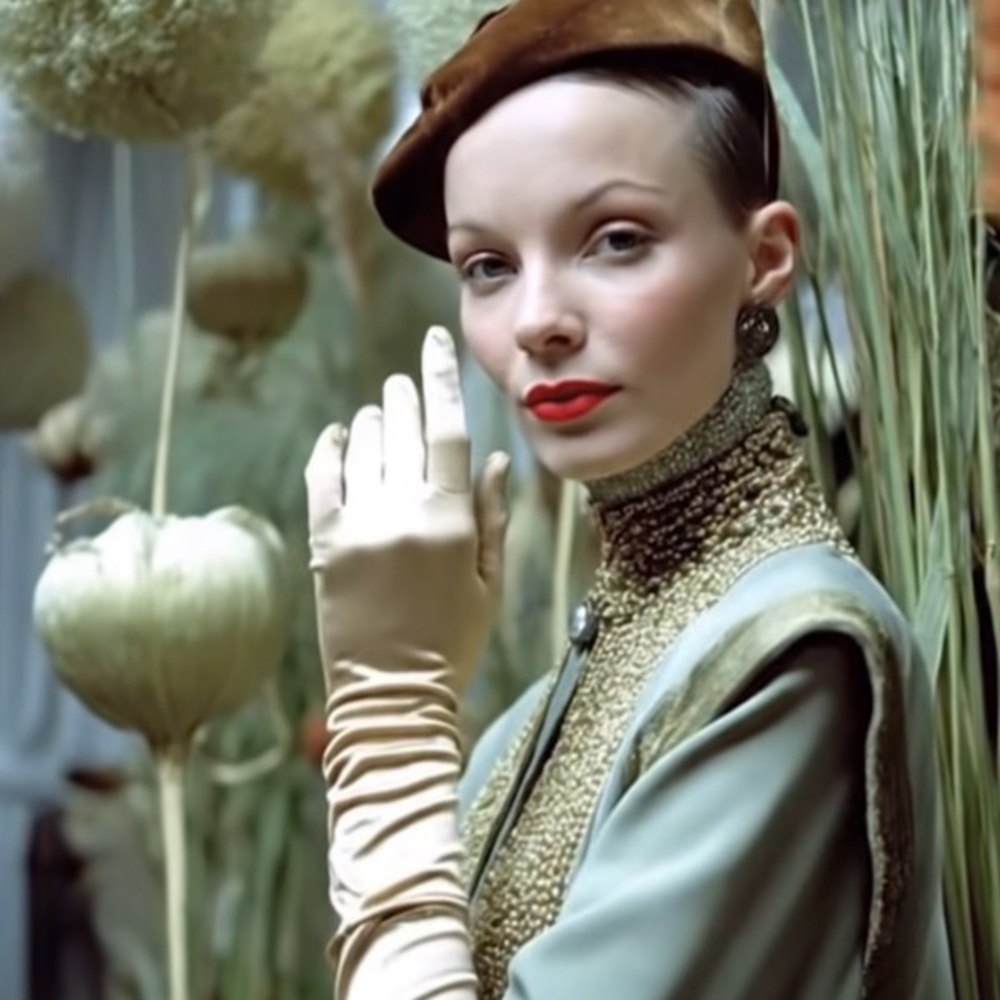 Elegant Long Satin Gloves in Champagne